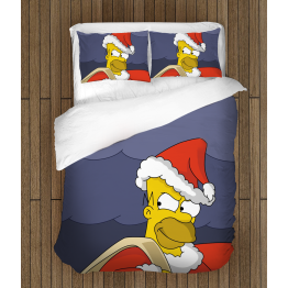 Gyerek karácsonyi ágynemű - Christmas Homer Simpson