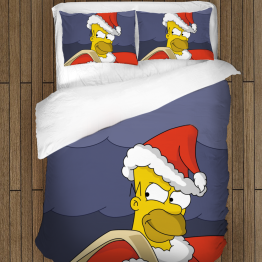 Gyerek karácsonyi ágynemű - Christmas Homer Simpson