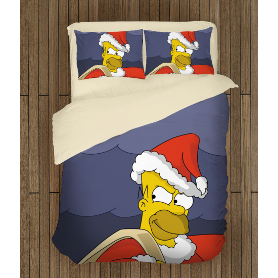 Gyerek karácsonyi ágynemű - Christmas Homer Simpson