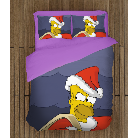 Gyerek karácsonyi ágynemű - Christmas Homer Simpson