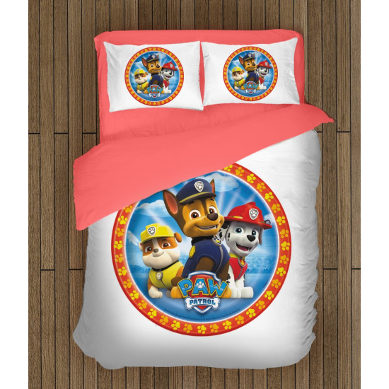 Mancs őrjárat ágyneműhuzat - Paw Patrol White