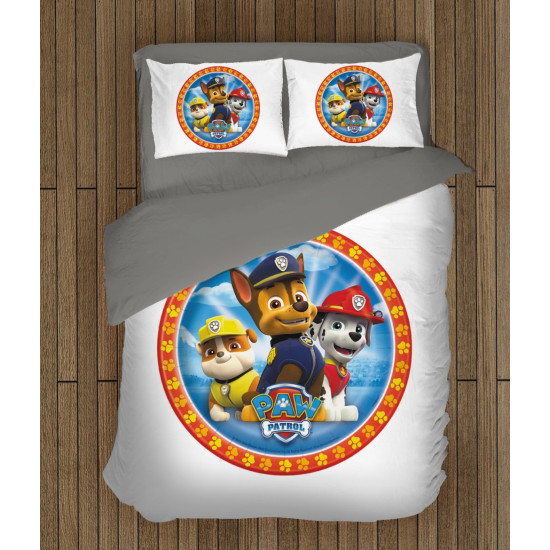 Mancs őrjárat ágyneműhuzat - Paw Patrol White