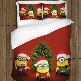 Minion ágynemű - Christmas Minions