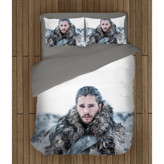 Trónok harca ágyneműhuzat szett - Game of Thrones John Snow White