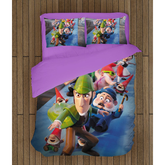 Ágyneműhuzat-garnitúrá - Sherlock Gnomes