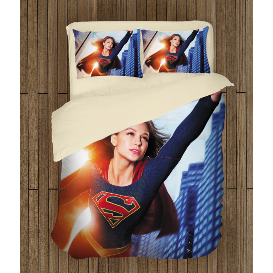 3D ágyneműhuzat - Supergirl