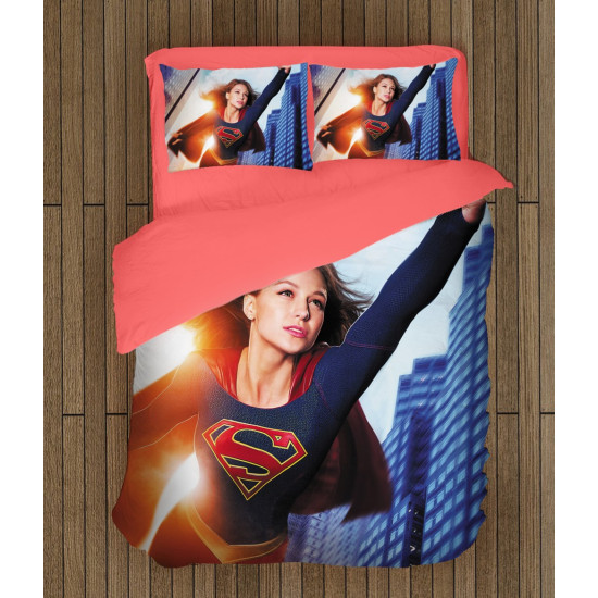 3D ágyneműhuzat - Supergirl