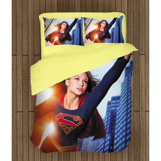 3D ágyneműhuzat - Supergirl