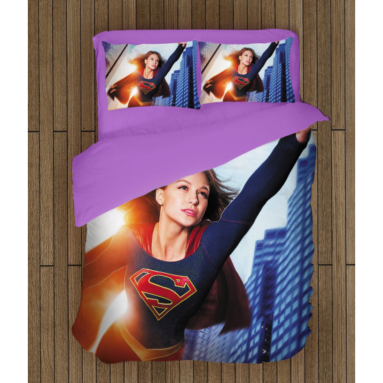 3D ágyneműhuzat - Supergirl