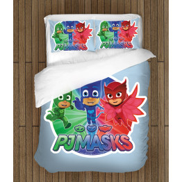 Gyerek ágynemű szett - PJ Masks