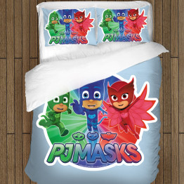 Gyerek ágynemű szett - PJ Masks