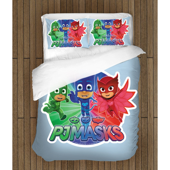 Gyerek ágynemű szett - PJ Masks