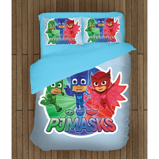 Gyerek ágynemű szett - PJ Masks