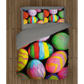 Húsvéti minőségi ágyneműhuzat - Colorful Easter Eggs