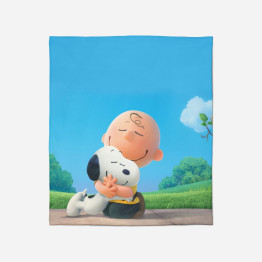 3D gyerek takaró - The Peanuts Love