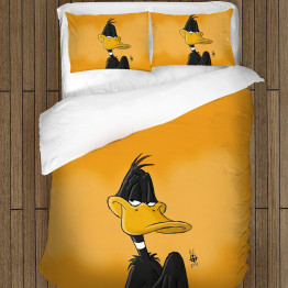 3D gyerek ágynemű szett - Daffy Duck