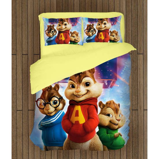 Gyerek ágyneműhuzat - Alvin and the Chipmunks