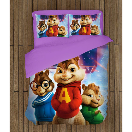 Gyerek ágyneműhuzat - Alvin and the Chipmunks