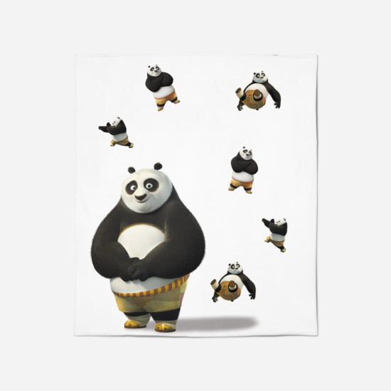 3D meleg takaró - Kung Fu Panda