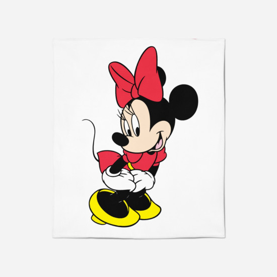 Minnie takaró - Minnie Mouse White