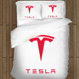 Ágynemű - Tesla Logo