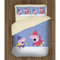 Peppa Karácsonyi ágynemű - Peppa Pig Christmas