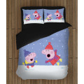 Peppa Karácsonyi ágynemű - Peppa Pig Christmas