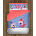 Peppa Karácsonyi ágynemű - Peppa Pig Christmas