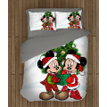 Miki és Minnie ágynemű szett - Christmas Minnie and Mickey