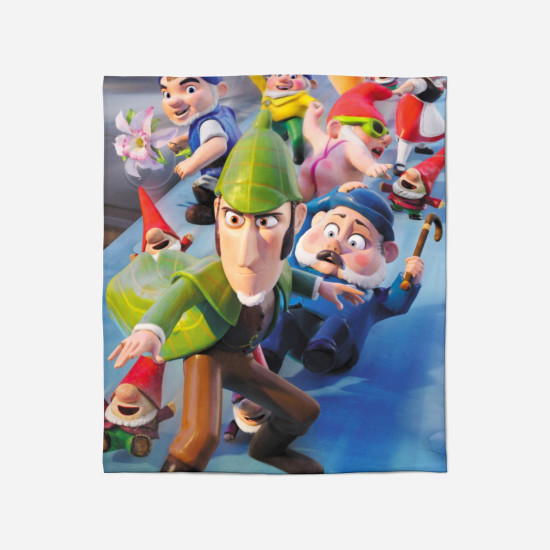 3D gyerek takaró - Sherlock Gnomes