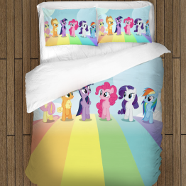 Én Kicsi Pónim paplan szett - Little Pony Rainbow