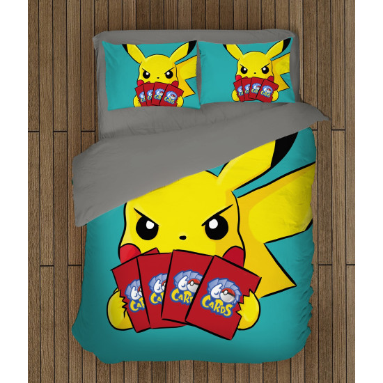 Pokemon paplan garnitúra - Pikachu Cards