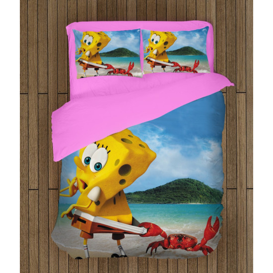 Paplanos ágyneműhuzat - Sponge Bob On The Beach