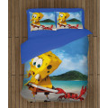 Paplanos ágyneműhuzat - Sponge Bob On The Beach