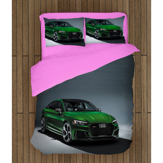 Audi paplanos ágyneműhuzat - Green Audi