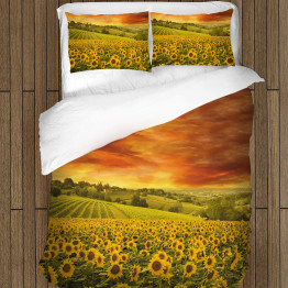 Paplan garnitura - Sunflower Field