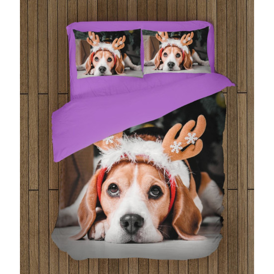 Karácsonyi paplan - Christmas Beagle