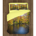 3D meleg paplan - River in autumn