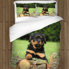 Rottweiler paplan párnahuzat szett - Rottweiler Baby