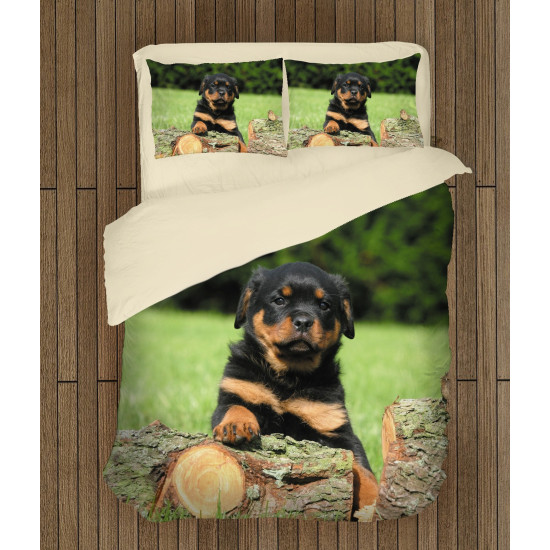 Rottweiler paplan párnahuzat szett - Rottweiler Baby