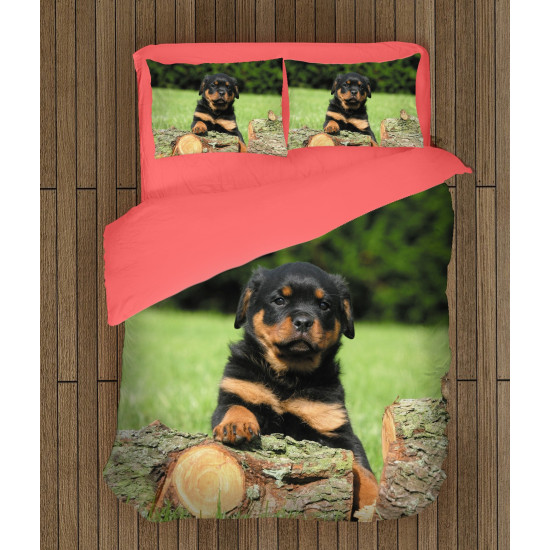 Rottweiler paplan párnahuzat szett - Rottweiler Baby