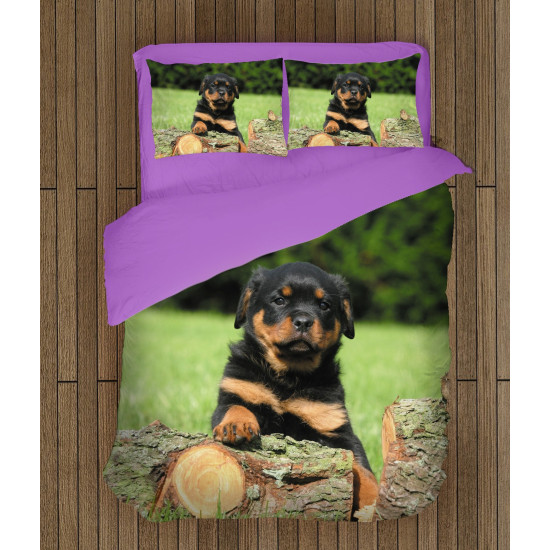 Rottweiler paplan párnahuzat szett - Rottweiler Baby