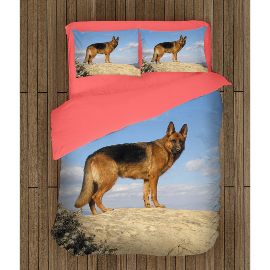 Ágynemű paplannal - German Shepherd