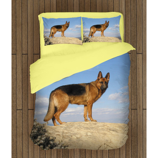 Ágynemű paplannal - German Shepherd