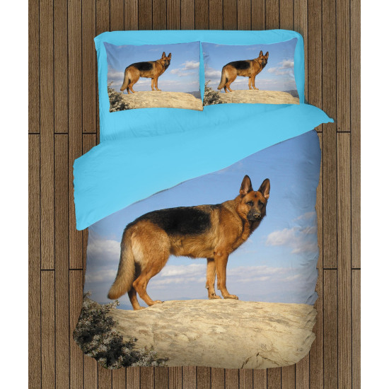 Ágynemű paplannal - German Shepherd