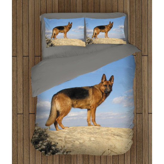 Ágynemű paplannal - German Shepherd