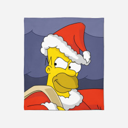 Karácsonyi gyerek takaró - Christmas Homer Simpson