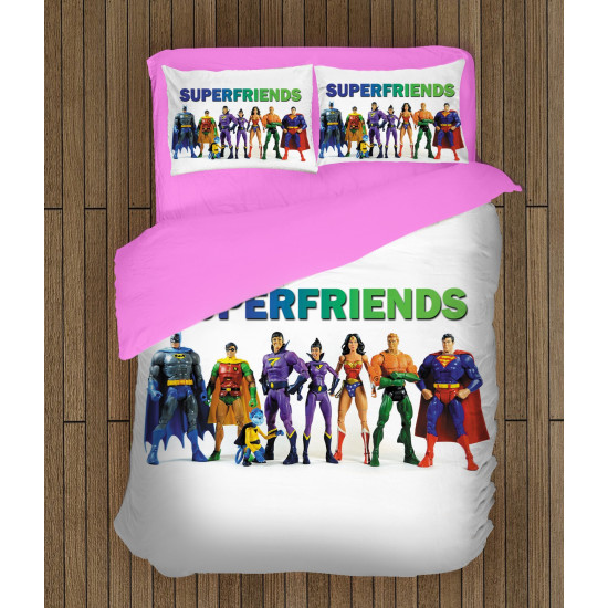 3D súlyozott takaró - Super Friends