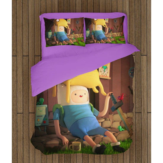 Gyerek paplan szett - Adventure Time Finn Ans Jake