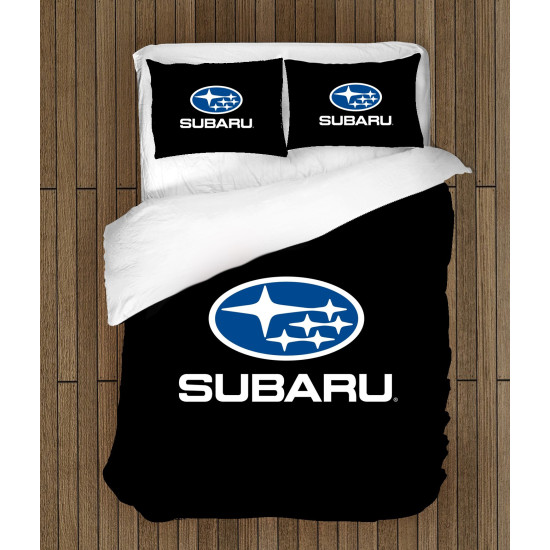 Ágynemű paplannal - Subaru Logo